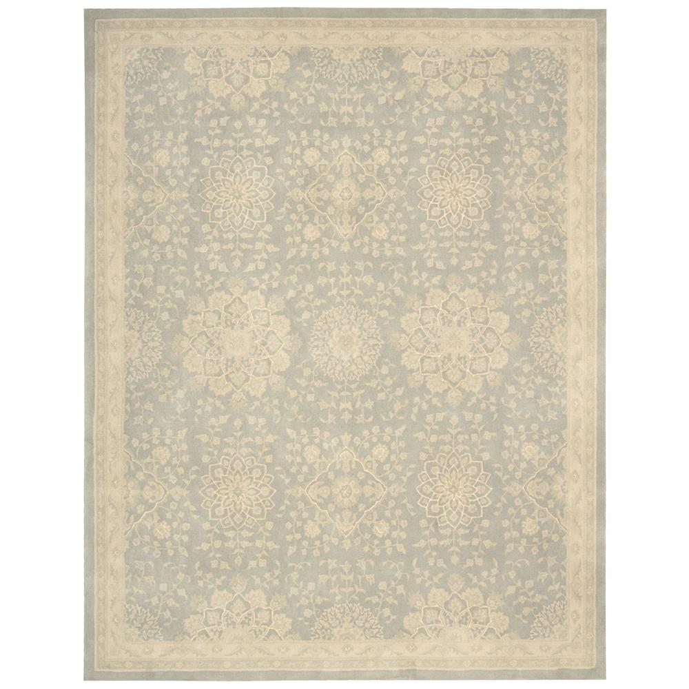 Nourison SER02 Royal Serenity 7 Ft. 5 In. X 5 Ft. 6 In. Rectangle Rug in Cloud